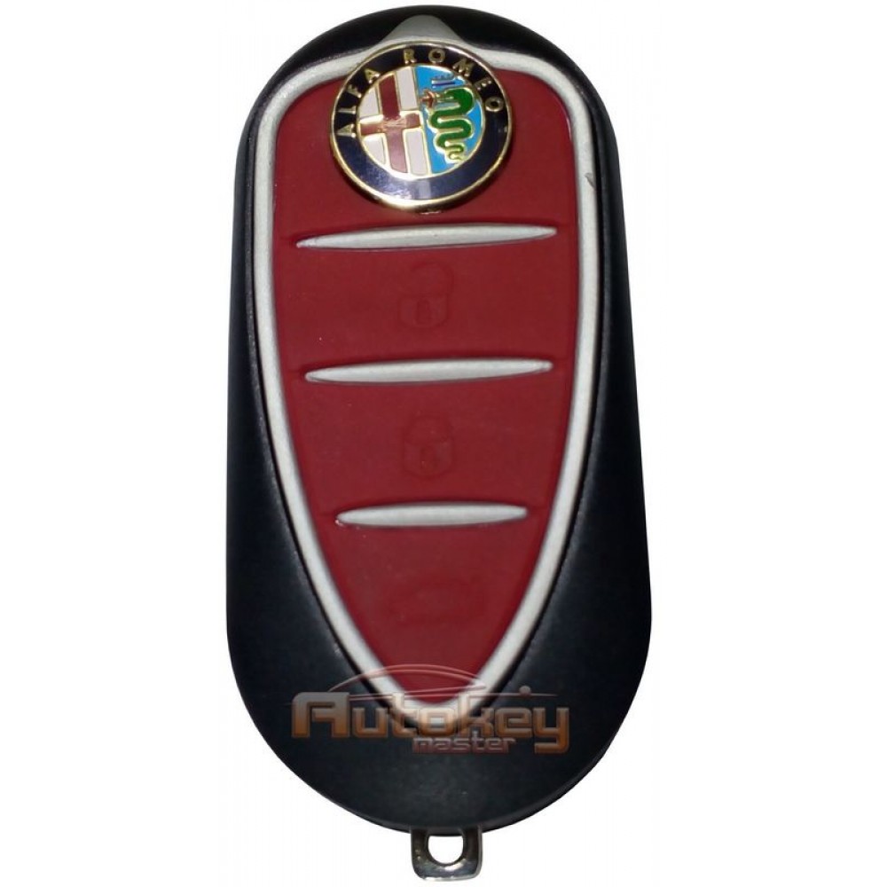 Flip key shell Alfa Romeo 147, 156, 166, GT etc models | 1992-2016 | SIP22 | 3 buttons