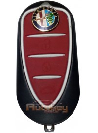 Корпус выкидного ключа Альфа Ромео 155, 156, 159 и др модели (Alfa Romeo 147, 156, 166, GT etc models) | 1992-2016 | SIP22 | 3 кнопки