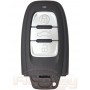 Smart key Audi A4, A5, A6, A7, A8, Q5 | 2008-2018 | 4G0959754F | PCF 7945AC | Keyless GO | 433MHz Europe | 3 buttons | Original