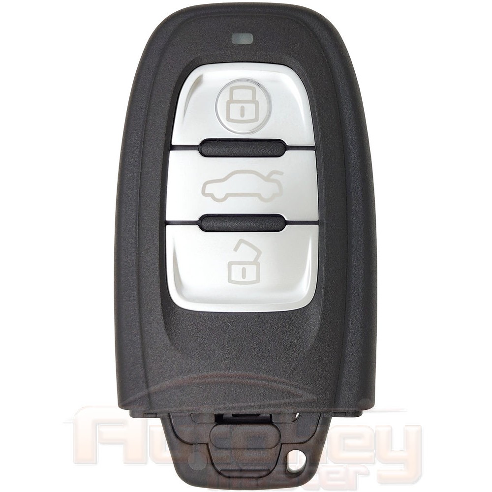 Smart key Audi A4, A5, A6, A7, A8, Q5 | 2008-2018 | 8K0959754H | PCF 7945AC | Keyless GO | 868MHz Europe | 3 buttons | Original