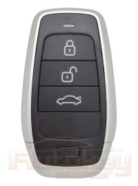 Универсальный смарт ключ Аутел (Autel) | IKEYAT003BL | 3 кнопки | багажник | Оригинал