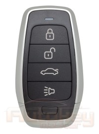 Универсальный смарт ключ Аутел (Autel) | IKEYAT004CL | 4 кнопки | багажник | Оригинал
