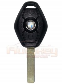 Ключ Б-МВ 3, 5, X3, X5 (B-MW 3, 5, X3, X5) | 1993-2010 | B-MW EML | EWS2, EWS3, EWS4 | HU92 | ромб | 433MHz Европа | 3 кнопки | Оригинал