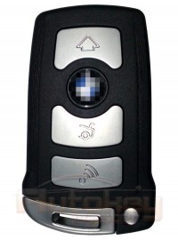 Смарт ключ Б-МВ 7 (Е65, E66, E67) (B-MW 7 (E65, E66, E67)) | 2001-2008 | PCF7945 | CAS | HU92 | 315MHz Америка | 4 кнопки
