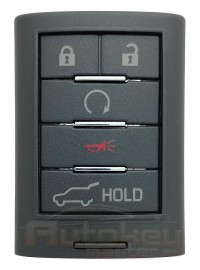 Smart key Cadillac SRX | 2009-2015 | PCF7952 | 434MHz Europe | 5 buttons | Original