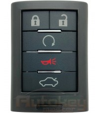 Smart key Cadillac STS, CTS | 2008-2014 | PCF7952 | Driver 1 | 433MHz Europe | 5 buttons | Original