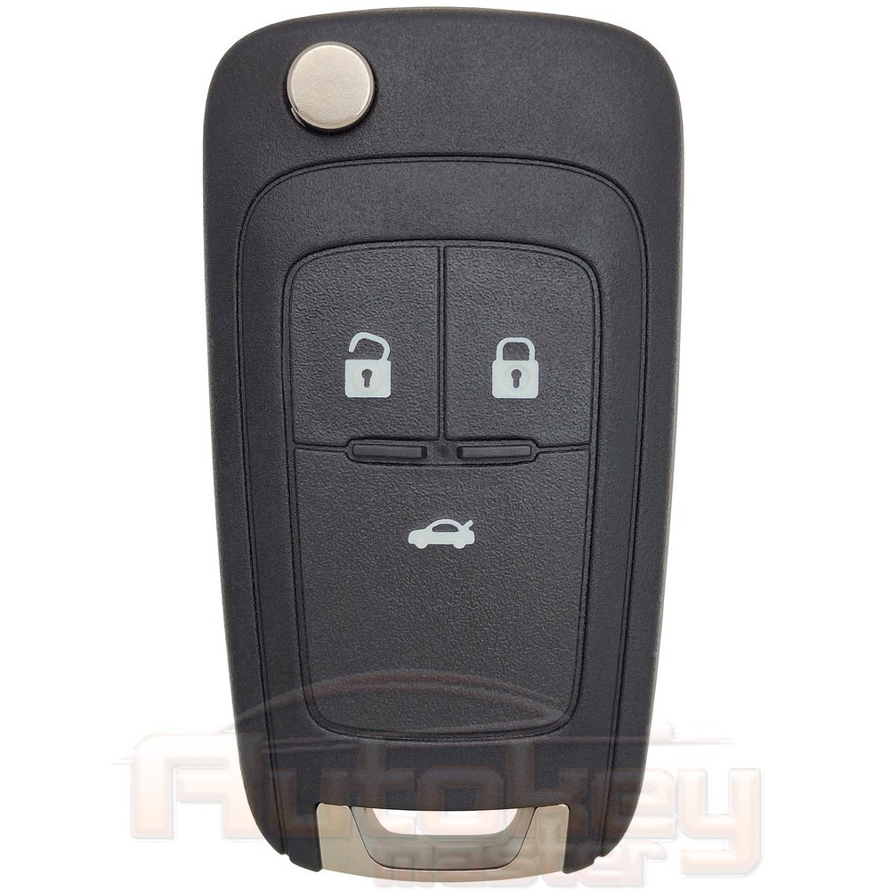 Flip key Chevrolet Cruze, Cobalt, Aveo | 2009-2016 | HITAG Extended | HU100 | 434MHz Europe | 3 buttons