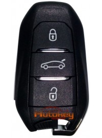 Smart key Citroen DS4, DS5, С4, C4 Picasso, C4 Grand Picasso | 2010-2018 | PCF 7945 | Keyless Go | 433MHz FSK Europe | 3 buttons | Original