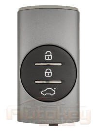 Smart key Exeed TXL, VX, TX, LX | 2021-2024 | HITAG 3 | 434MHz Europe | 3 buttons | silver | Original