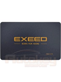 Smart NFC card Exeed RX | 2022-2024 | black | Europe | Original