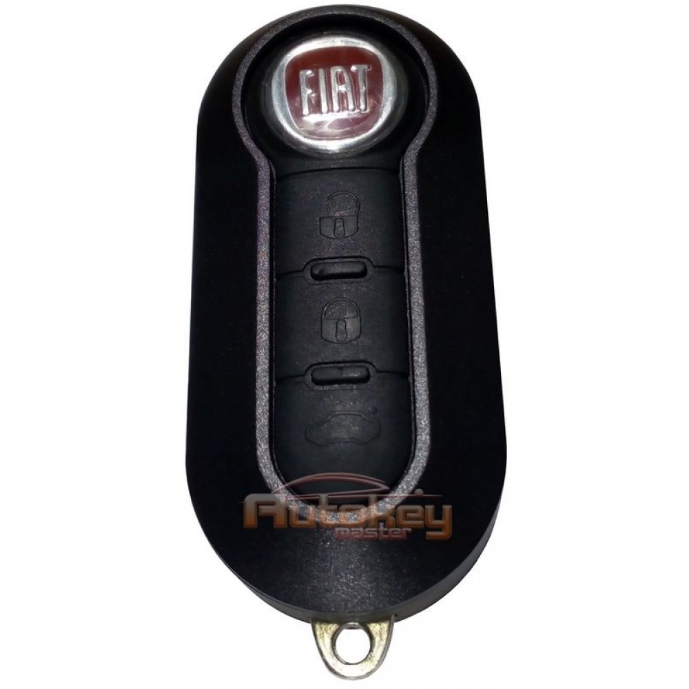 Flip key shell Fiat 500, Ducato, Grand Punto | 2006-2021 | SIP22 | 3 buttons