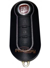 Корпус выкидного ключа Фиат 500, Дукато, Гранд Пунто (Fiat 500, Ducato, Grand Punto) | 2006-2021 | SIP22 | 3 кнопки