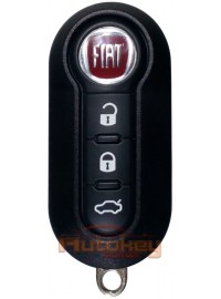 Выкидной ключ Фиат 500, 500L, 500X (Fiat 500, 500L, 500X) | 2007-2021 | SIP22 | PCF7946 | 433MHz Европа | 3 кнопки | Оригинал