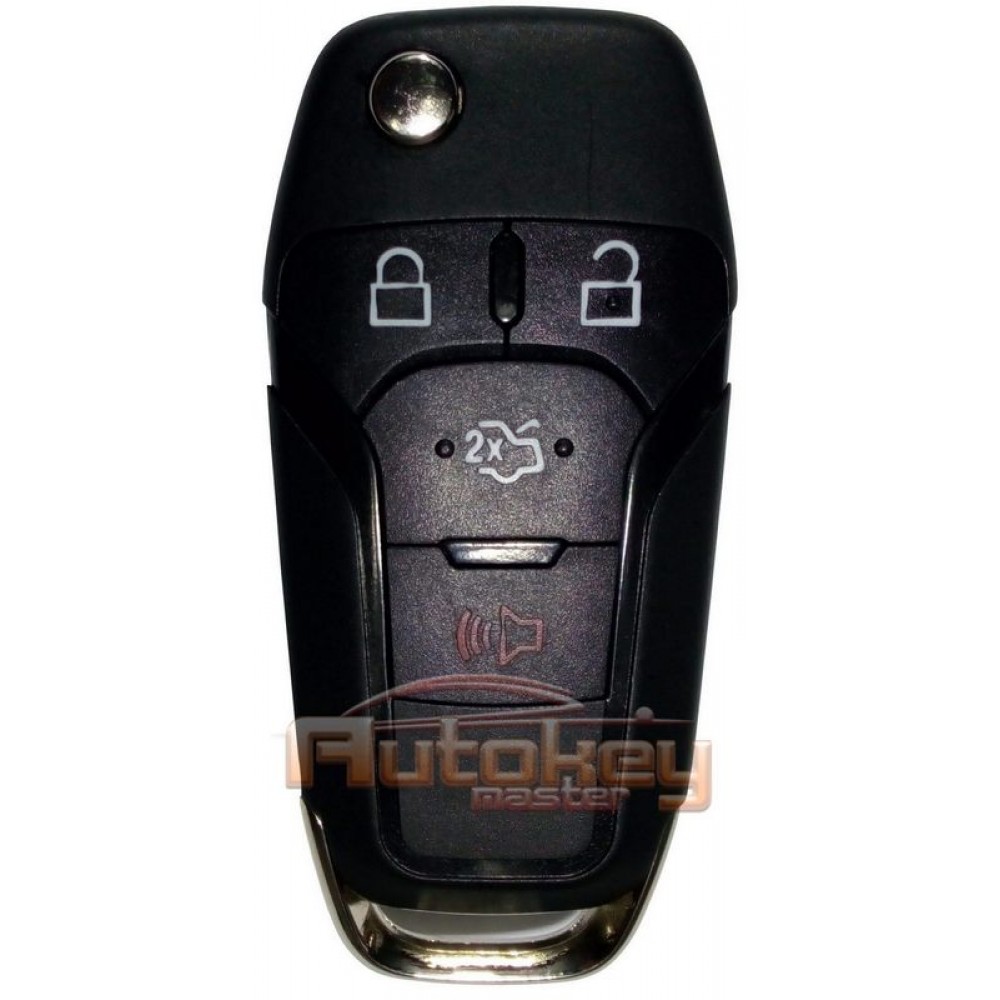 Flip key Ford Focus, Mondeo, Galaxy, C-MAX, Fiesta | 2006-2012 | HU101 | 4D63x80 | 433MHz Europe | 3 buttons