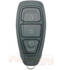 Smart key Ford Mondeo, Focus, Kuga, C-Max, B-Max, S-Max, Fiesta, Galaxy | 2008-2016 | 7S7T-15K601-EC | 4D63x80 | 433MHz Europe | 3 buttons | Original
