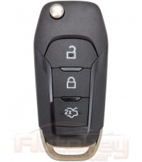 Выкидной ключ Форд Мондео 5 (Ford Mondeo V) | 2014-2020 | HITAG PRO | HU101 | 433MHz Европа | 3 кнопки | Оригинал
