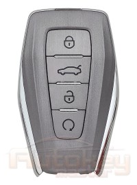 Smart key Geely Coolray | 2020-2023 | HITAG 3 | 434MHz Europe | 4 buttons | autostart | Original