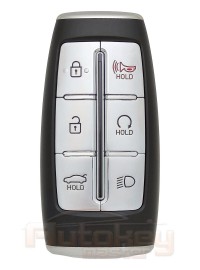 Smart key Genesis G70 | 05.2021-2023 | FOB-4F36 | HITAG 3 | 434MHz America | 6 buttons | autostart | Original