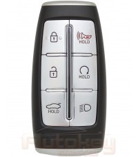 Smart key Genesis GV70 | 2021-2023 | FOB-4F36 | HITAG 3 | 434MHz America | 6 buttons | autostart | Original