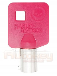 Motorcycle key Harley Davidson | 1998-2022 | CH9T | red