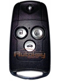 Выкидной ключ Хонда Аккорд (Honda Accord) | 2007-2012 | PCF7936 | HON66 | 433MHz Европа | 3 кнопки | Оригинал
