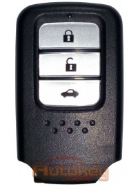 Смарт ключ Хонда Аккорд, ЦР-В, Джейд (Honda Accord, CR-V, Jade) | 2012- | HITAG 3 | 433MHz Европа | 3 кнопки