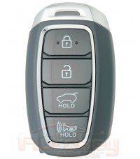 Смарт ключ Хендай Елантра GT (Hyundai Elantra GT) | 03.2017-06.2020 | NYOSYEC4FOB1608 | DST AES | 434MHz Америка | 4 кнопки | Оригинал