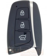 Смарт ключ Хендай ix45, Санта Фе (DM), Гранд Санта Фе (B8) (Hyundai ix45, Santa Fe (DM), Grand Santa Fe (B8)) | 2012-2018 | PCF 7952 | 433MHz Европа | 3 кнопки