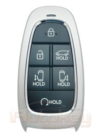 Смарт ключ Хендай Стария (Hyundai Staria) | 08.2021-2023 | 4F44 | HITAG 3 | автозапуск | 434MHz Корея | 6 кнопок | Оригинал