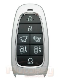 Смарт ключ Хендай Туссан (Hyundai Tucson) | 2021-2022 | 4F28 | HITAG 3 | автозапуск | парковка | 434MHz Америка | 7 кнопок | Оригинал