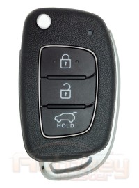 Flip key Hyundai Creta | 2016-2020 | RKE-4F34 | 4D60X80 | 433MHz Europe | 3 buttons | Original
