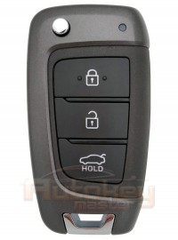Flip key Hyundai Elantra | 2020-2022 | MBEC3TX2004 | TEXAS DST AES | 433MHz Europe | 3 buttons | Original