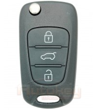 Flip key Hyundai I30 | 2007-2012 | HA-T005 | PCF7936 | 433MHz Europe | 3 buttons | Original