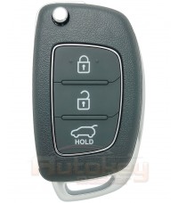 Выкидной ключ Хендай Ix35 (Hyundai Ix35) | 07.2013-06.2015 | OKA-865T | PCF7936 | 433MHz Европа | 3 кнопки | Оригинал