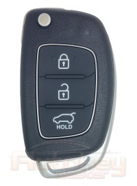 Flip key Hyundai Santa Fe | 2012-2016 | RKE-4F08 | 4D60X80 | 433MHz Europe | 3 buttons | Original