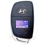 Flip key Hyundai Solaris, Accent, Verna | 02.2013-12.2015 | RKE-4F08 | PCF7936 | 433MHz Europe | 3 buttons | Original