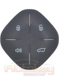 Smart key Jetour Dashing | 2022-2024 | HITAG 3 | 434MHz China | 4 buttons | horn | black | Original