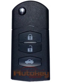 Universal flip key Keydiy | B14-3 | 3 buttons | Original