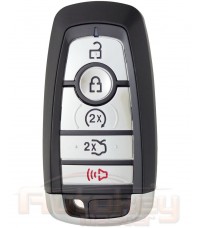 Универсальный смарт ключ Кейди (Keydiy) | ZB21-5 | ZB PROX | дизайн форд | 5 кнопок | автозапуск | Оригинал