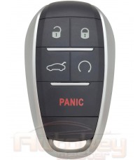 Universal smart key Keydiy | ZB16-5 | ZB PROX | alfa romeo style | 5 buttons | autostart | Original