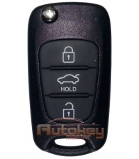 Flip key Kia Cerato | 2010-2012 | PCF7936 | HM-T033 | 433MHz Europe | 3 buttons | Original