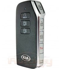 Smart key Kia K5 | 09.2020-09.2022 | FD00840 | E230 | HITAG AES | 434MHz Korea | 7 buttons | autostart | parking | Original