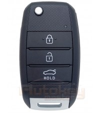 Flip key Kia Cerato, Forte, K3 | 31.10.2012-20.07.2018 | OKA-870T (YD-TP) | 4d60x80 | 433MHz Europe | 3 buttons | Original
