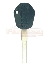 Motorcycle key KTM Duke, RC | 2011-2019 | HU101 | black handle | with chip space
