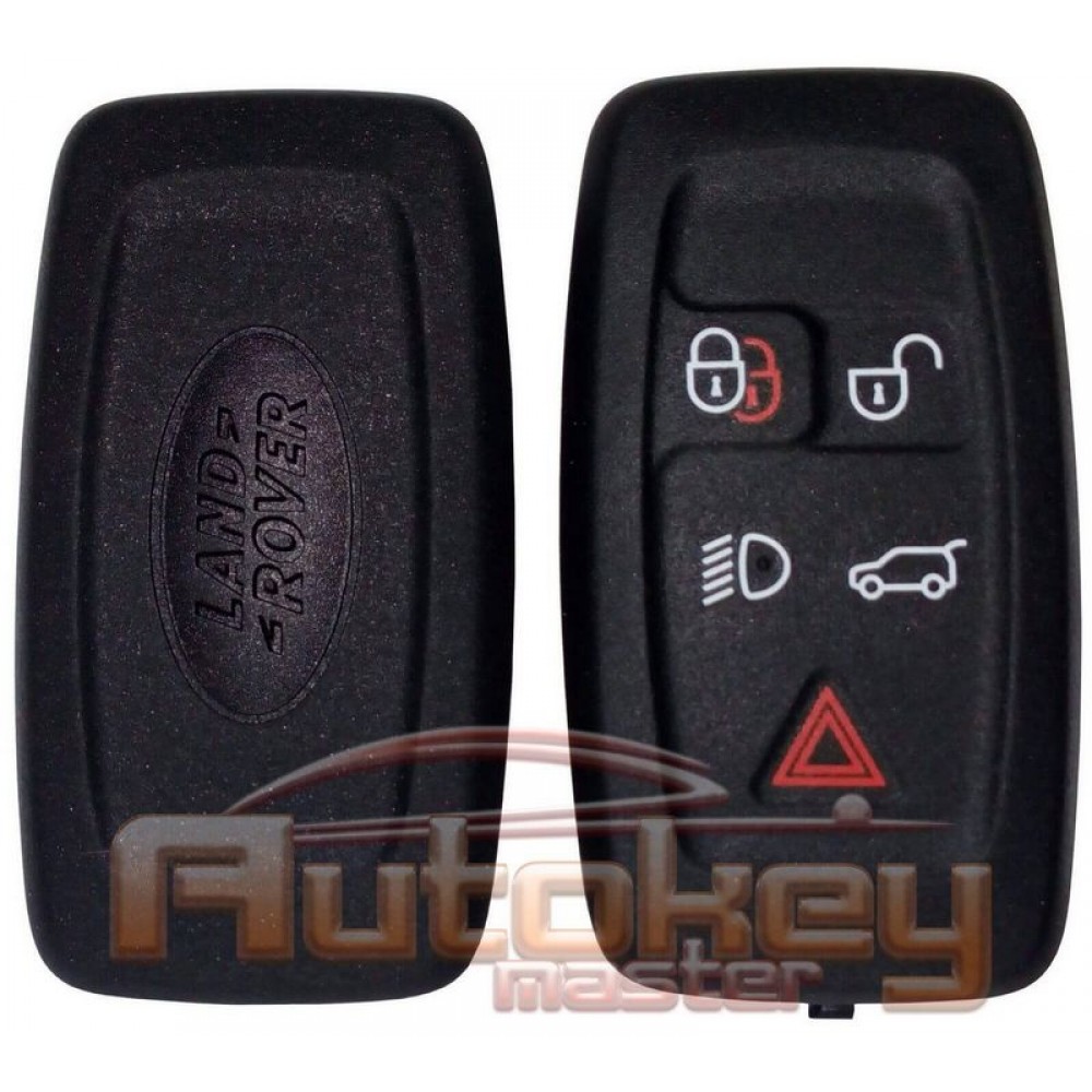 Smart key shell Land Rover Discovery 4, Freelander 2 | 2009-2013 | 5 buttons | Original