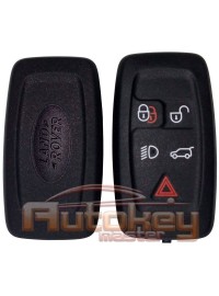 Smart key shell Land Rover Discovery 4, Freelander 2 | 2009-2013 | 5 buttons | Original