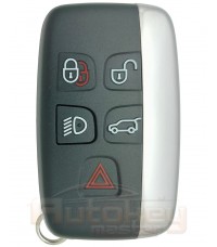 Smart key Land Rover Discovery 4, Freelander 2 | 2009-2016 | HITAG PRO | 434MHz Europe | 5 buttons | Original