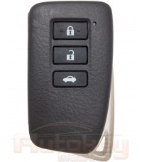 Смарт ключ Лексус ES, GS (Lexus ES, GS) | 2012-2015 | MDL BC2EQ | 433MHz Европа | 3 кнопки | Оригинал