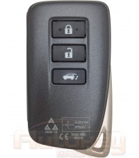 Смарт ключ Лексус RX (Lexus RX) | 2015-2020 | MDL BP1EW | P1=A9 | 433MHz Европа | 3 кнопки | Оригинал