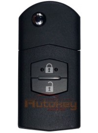 Flip key Mazda 2, 3, 5, 6, CX-7, CX-9 | 2005-2013 | 4D63x80 | Mitsubishi System | MAZ24 | 433MHz Europe | 2 buttons | Original